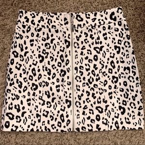 F21 NWT Cheetah Mini Skirt